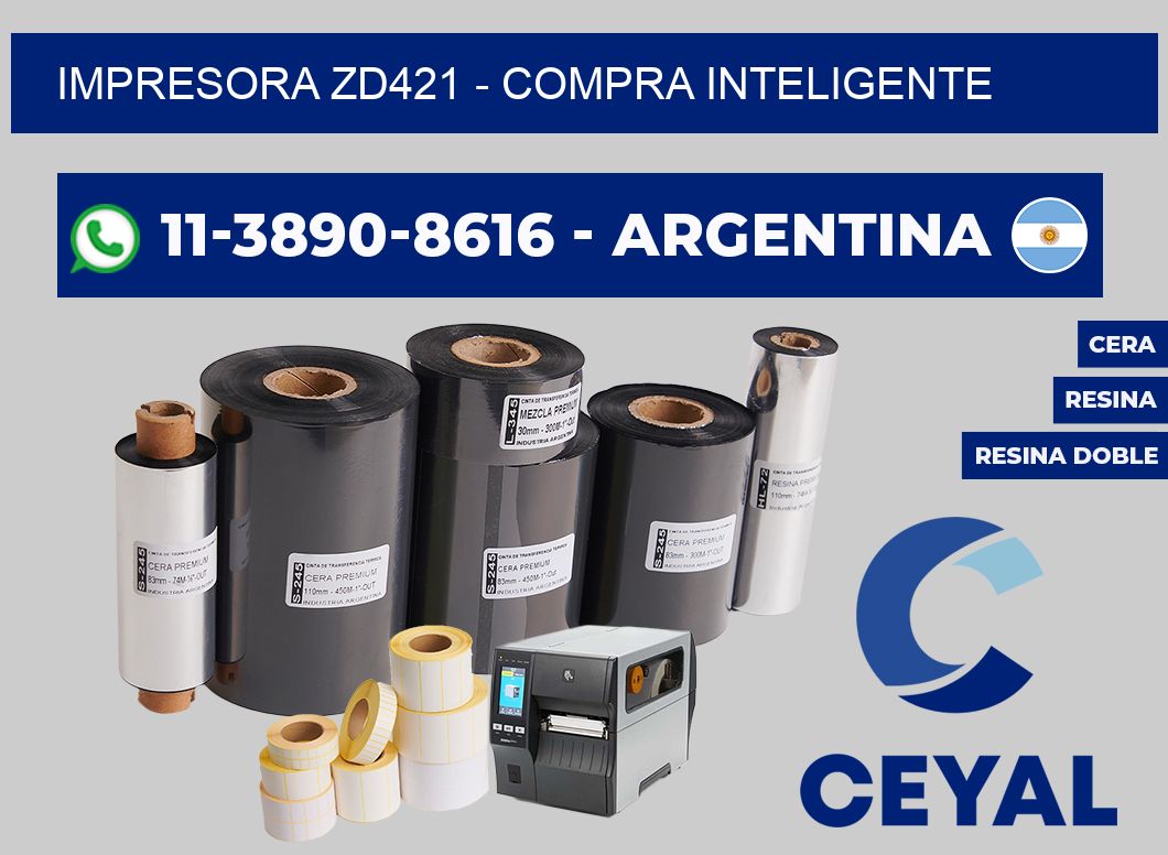 IMPRESORA ZD421 - Compra inteligente