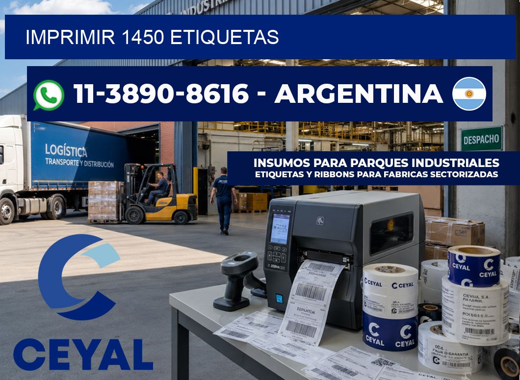 IMPRIMIR 1450 ETIQUETAS