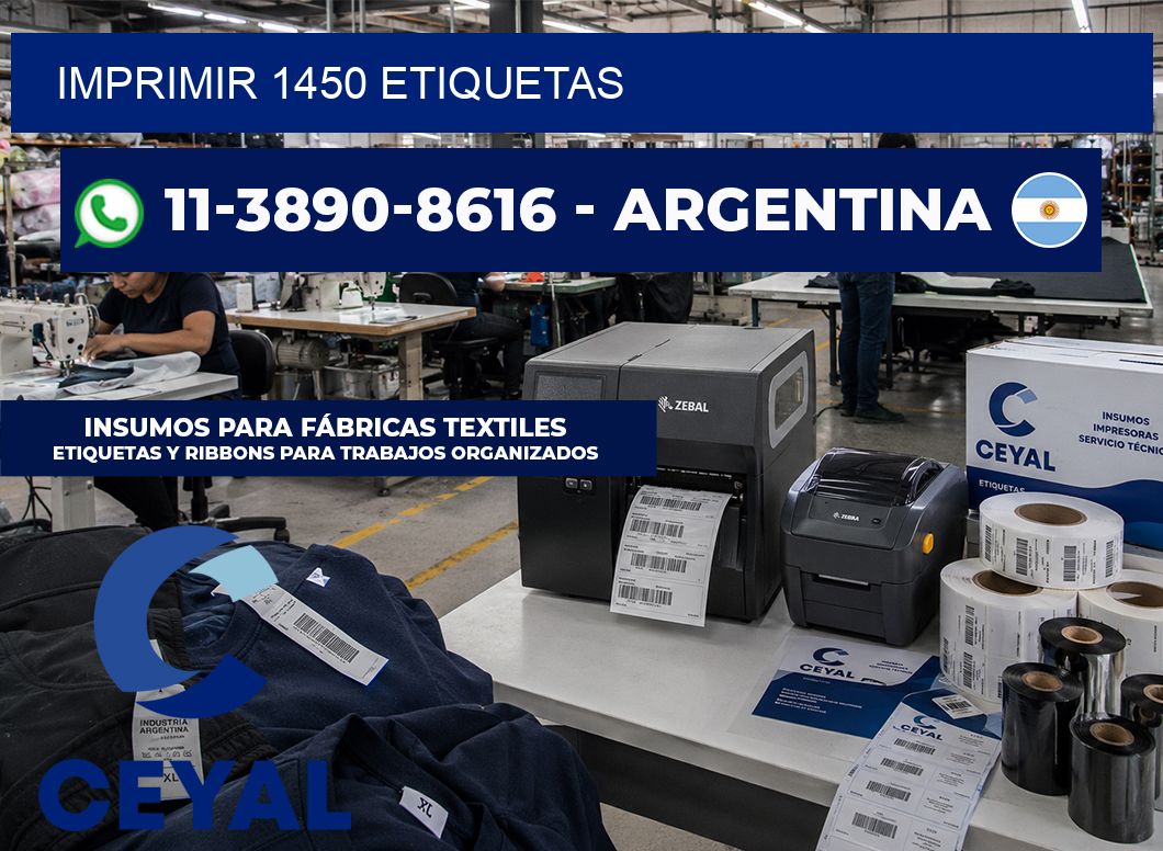IMPRIMIR 1450 ETIQUETAS