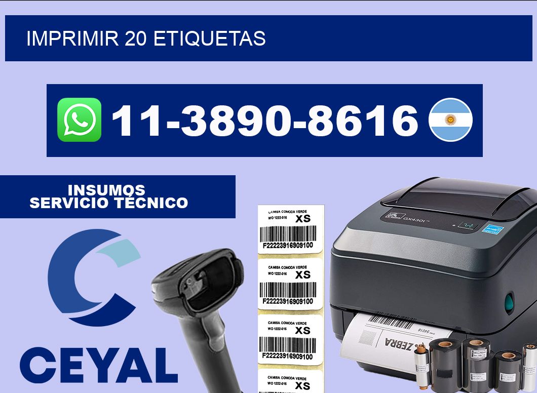 IMPRIMIR 20 ETIQUETAS