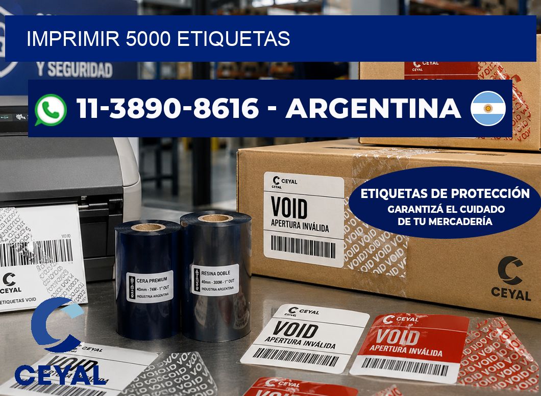 IMPRIMIR 5000 ETIQUETAS