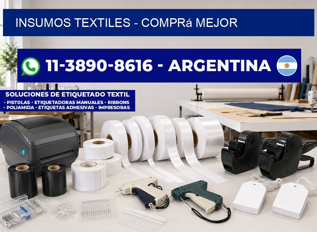 INSUMOS TEXTILES – Comprá mejor