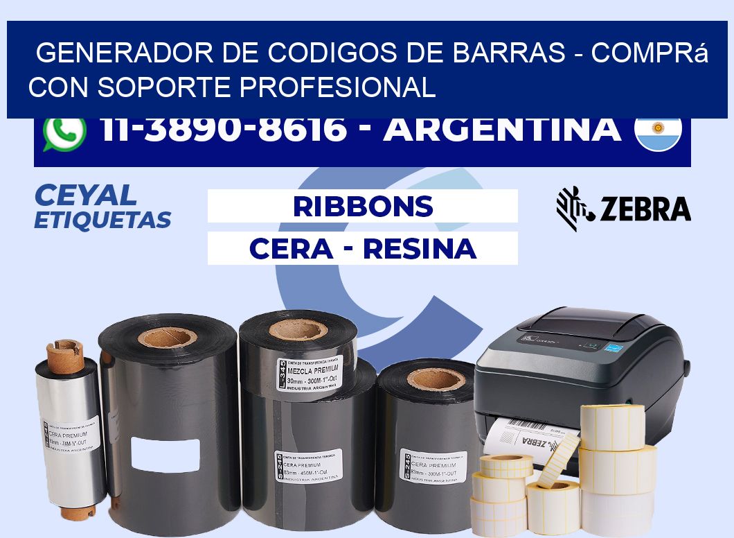 generador de codigos de barras - Comprá con soporte profesional