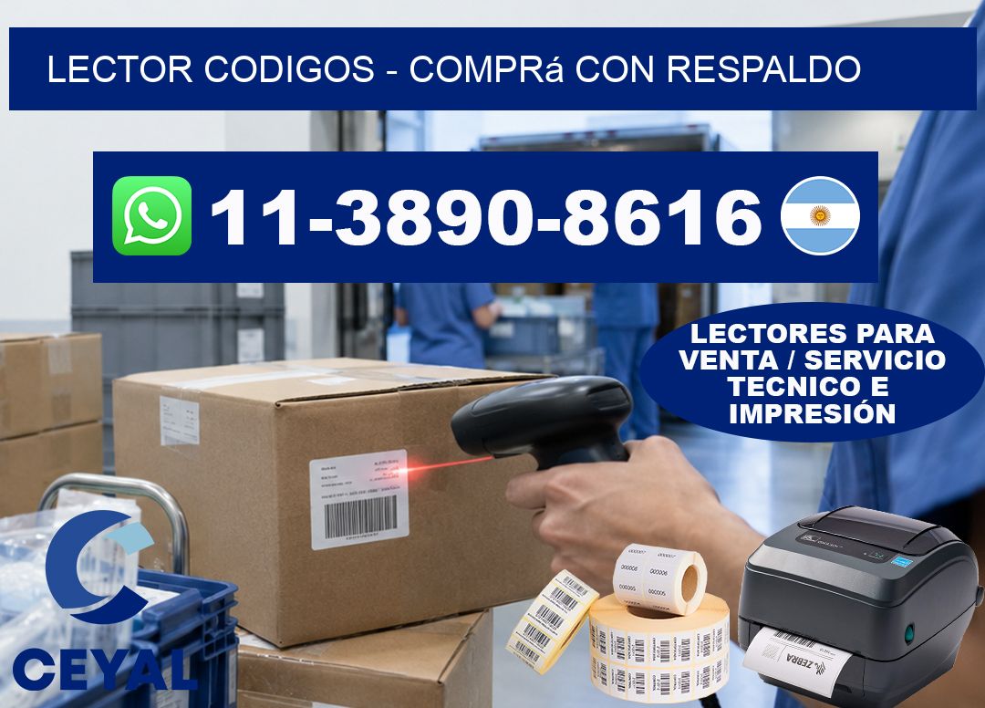 LECTOR CODIGOS - Comprá con respaldo