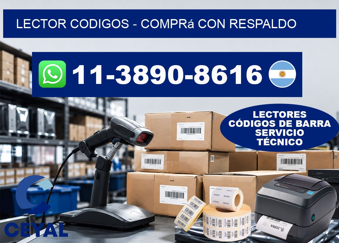 LECTOR CODIGOS – Comprá con respaldo