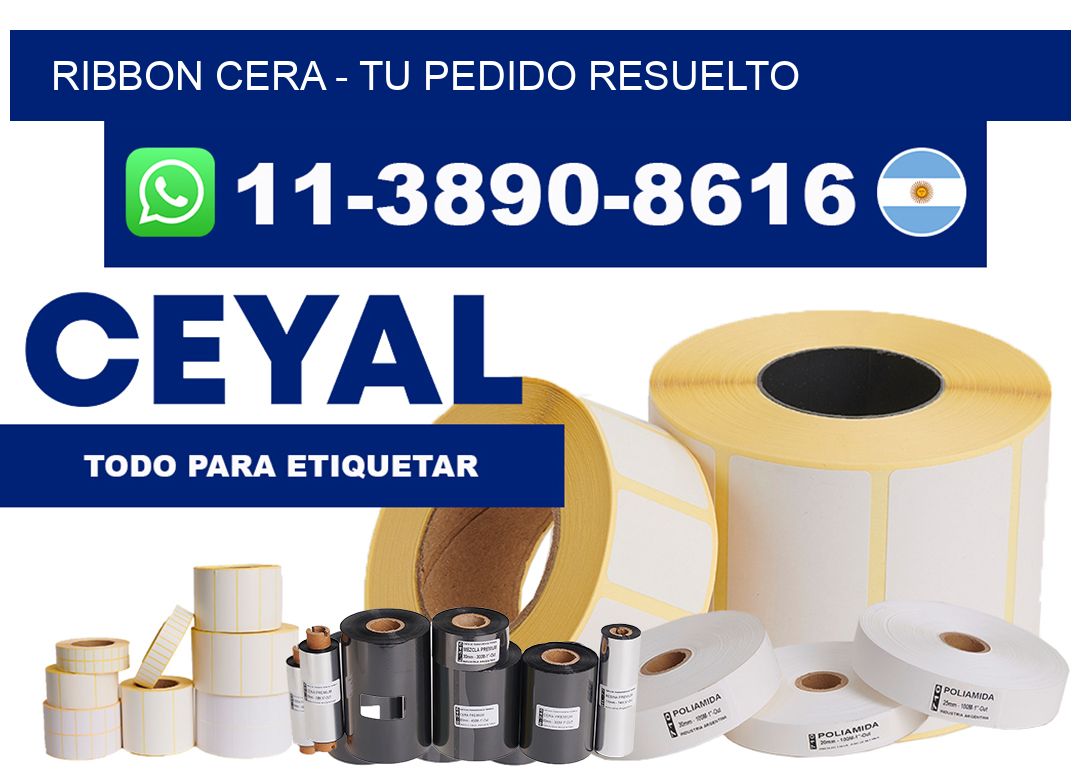 Ribbon cera – Tu pedido resuelto