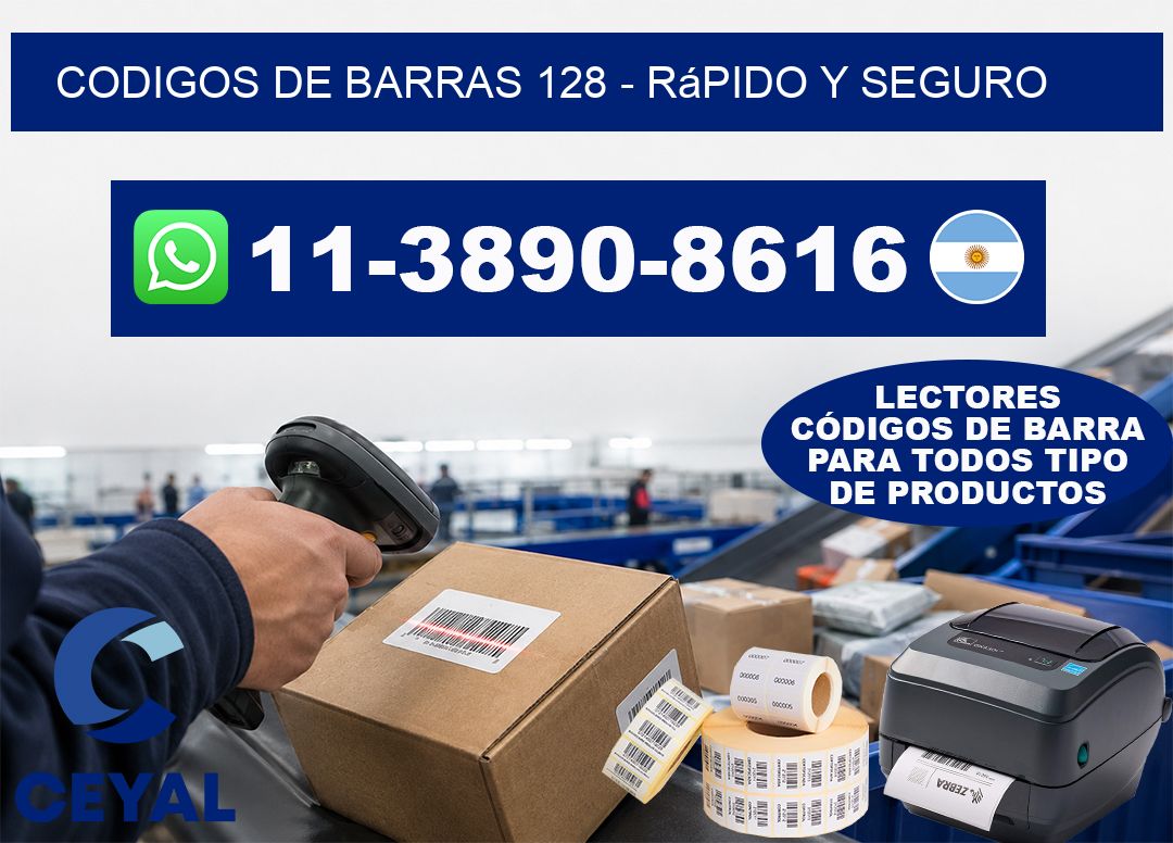 codigos de barras 128 – rápido y seguro