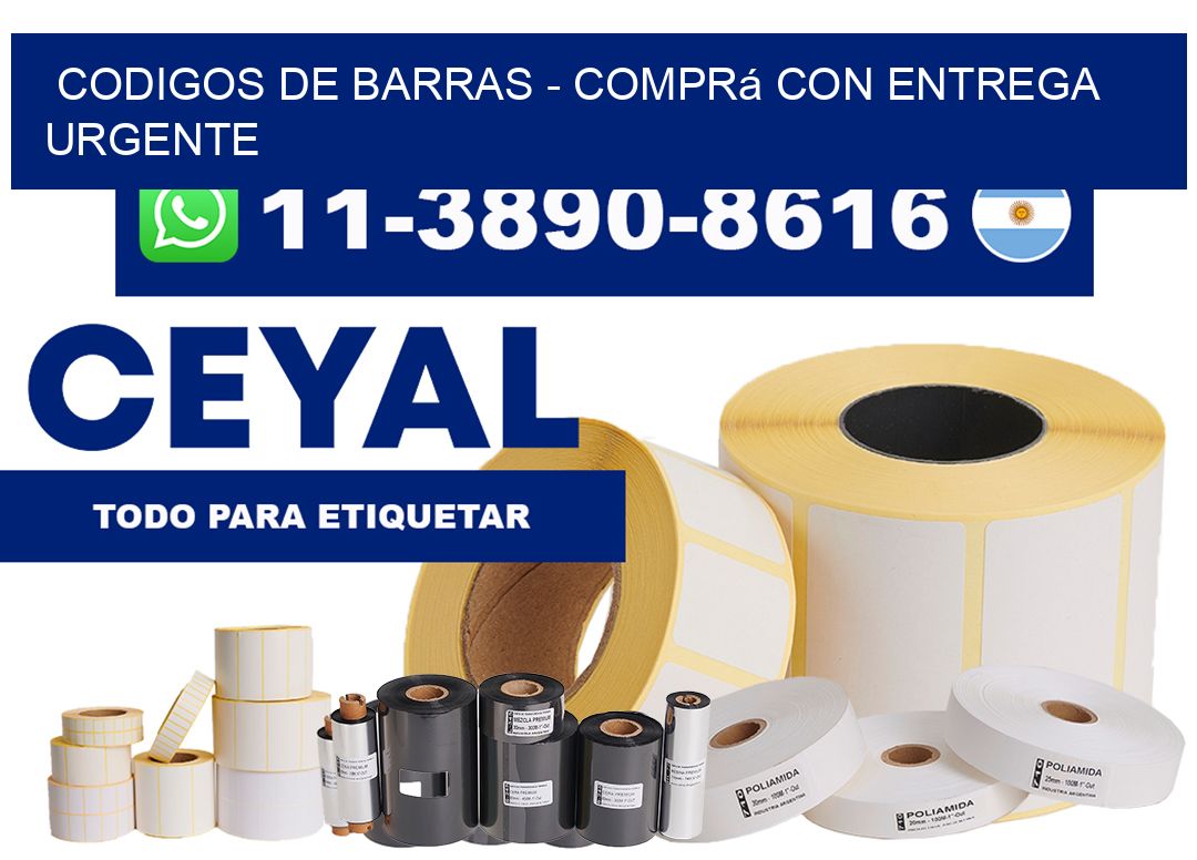 codigos de barras - Comprá con entrega urgente