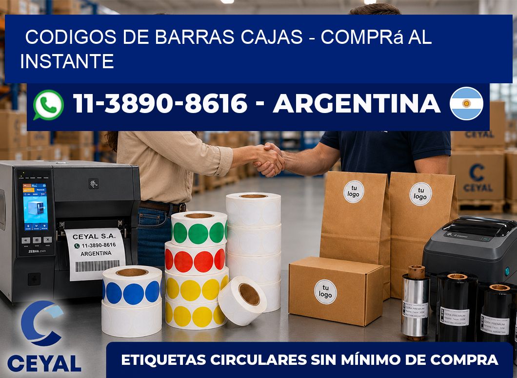 codigos de barras cajas – Comprá al instante