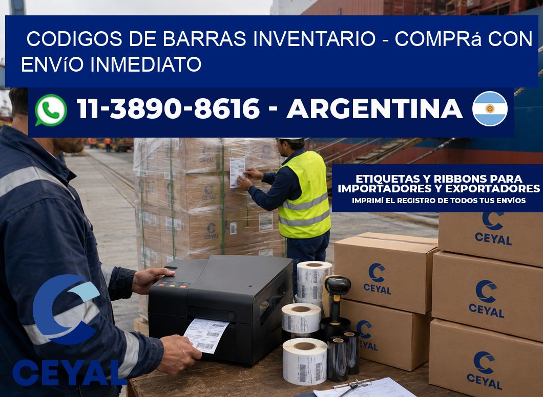 codigos de barras inventario – Comprá con envío inmediato