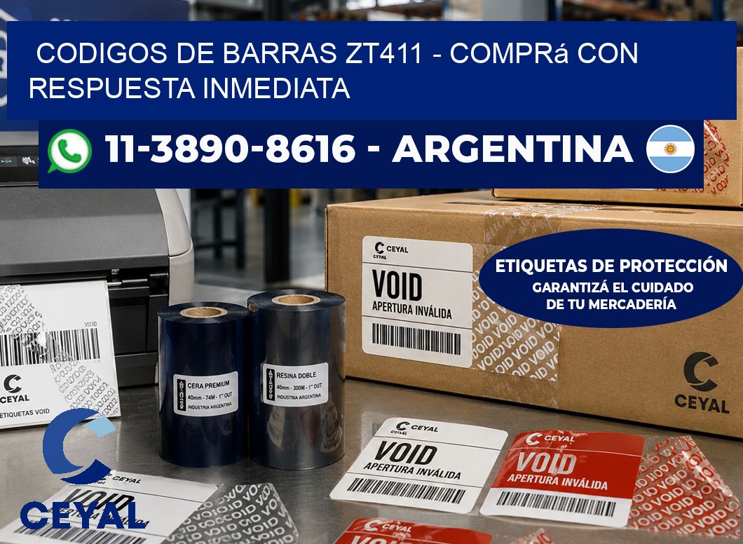 codigos de barras zt411 – Comprá con respuesta inmediata