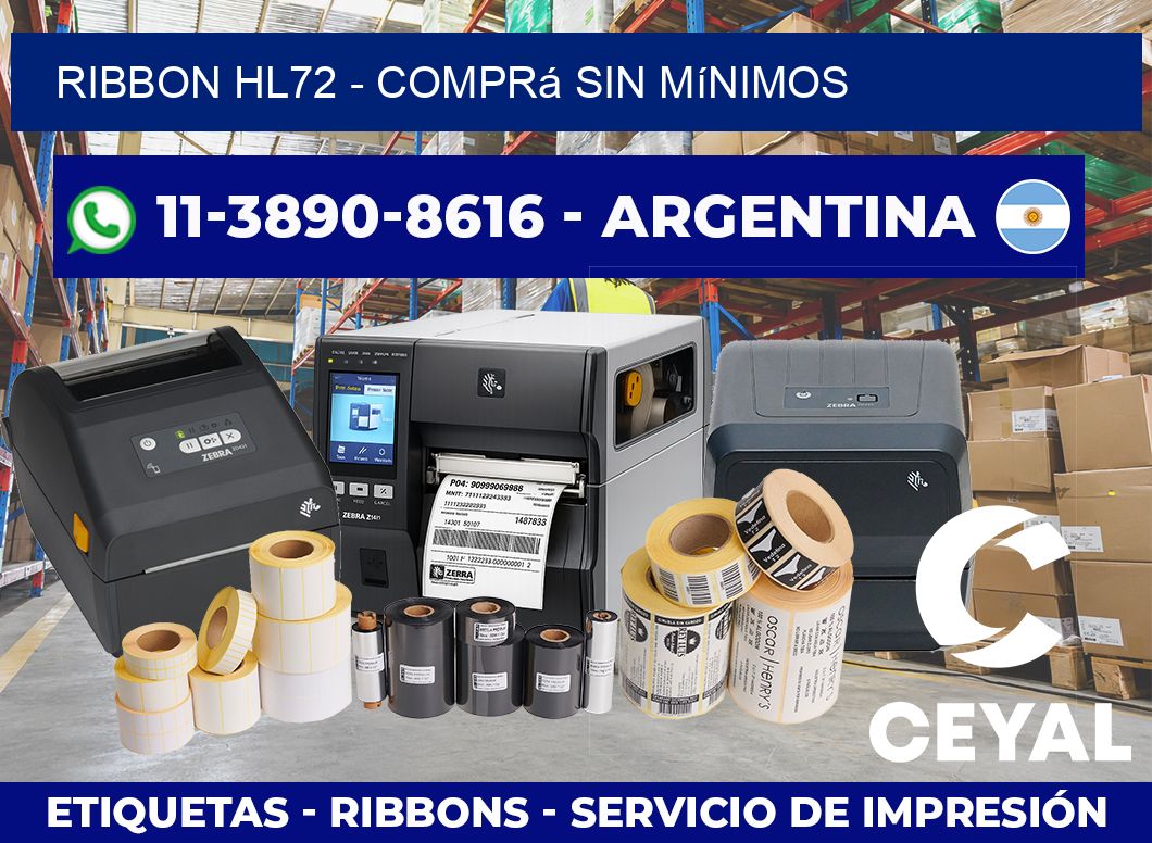 ribbon hl72 – Comprá sin mínimos