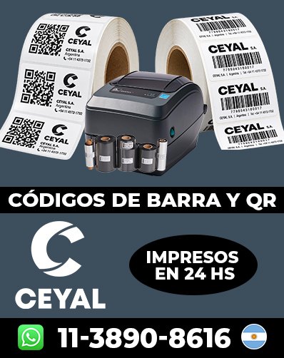 Códigos de barras Profesionales - Solución inmediata