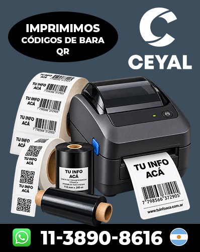 Códigos de barras a Medida – Pedí con entrega rápida