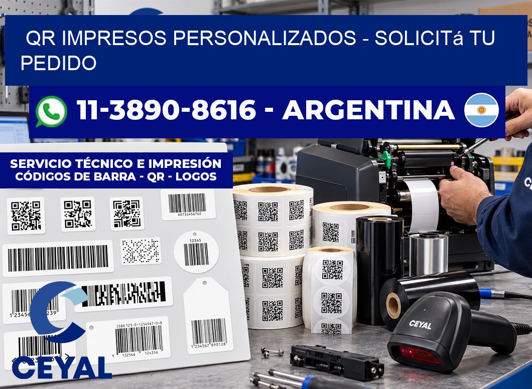 QR Impresos Personalizados - Solicitá tu pedido