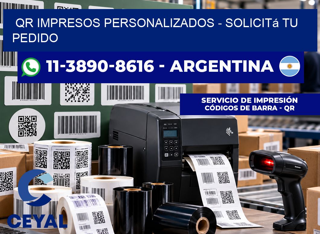QR Impresos Personalizados – Solicitá tu pedido